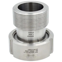 S60x6 Stainless Steel Fitting for IBC GRV 1000-Liter Tank
