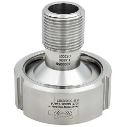 S60x6 Stainless Steel Fitting for IBC GRV 1000-Liter Tank