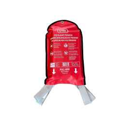 Couverture anti feu lithium