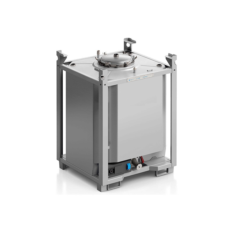 cuve chauffante isolée INOX ADR 1000l