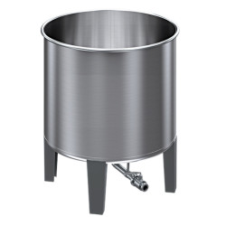 MTHA Stainless Steel Tanks with Stand and MTHA Drain Valve