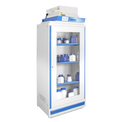 Armoire de sécurité vitrée produits dangereux 1 porte