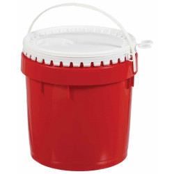 10-liter UN-approved PE bucket for liquids, classification 1H2/Y1.6/100