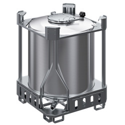 ADR 1000-liter stainless steel tank 31a/y