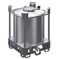 ADR 1000-liter stainless steel tank 31a/y