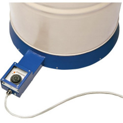 Heated base for a 200-liter drum