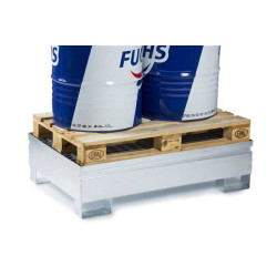 BR2FAGMD Steel Spill Containment Tray for 2 Drums