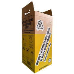 Carton DASRI 25L déchets hospitaliers mous UN3291 SANIC25L