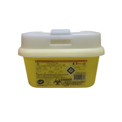 Collecteur DASRI 2L aiguilles tranchants UN3291 CDASRI2