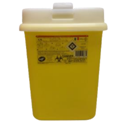 Collecteur DASRI 4.5L pour aiguilles et objets tranchants