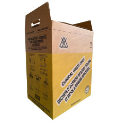 CARTON DASRI 50L BAS DECHETS MOUS