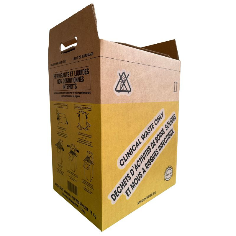 CARTON DASRI 50L BAS DECHETS MOUS