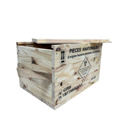 Caisse Anatomique 31L classe 6 pour crémation