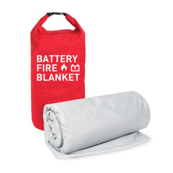 Couverture anti-feu batterie lithium 2 x 2 m