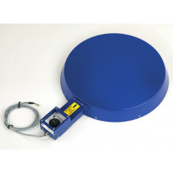 Heated base for a 200-liter drum