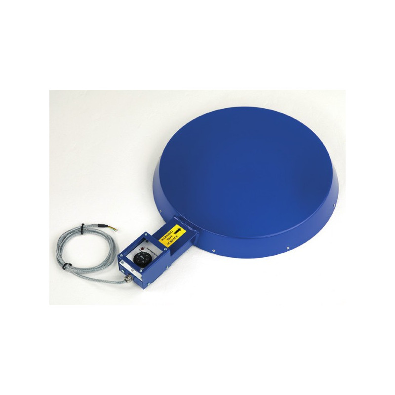 Heated base for a 200-liter drum