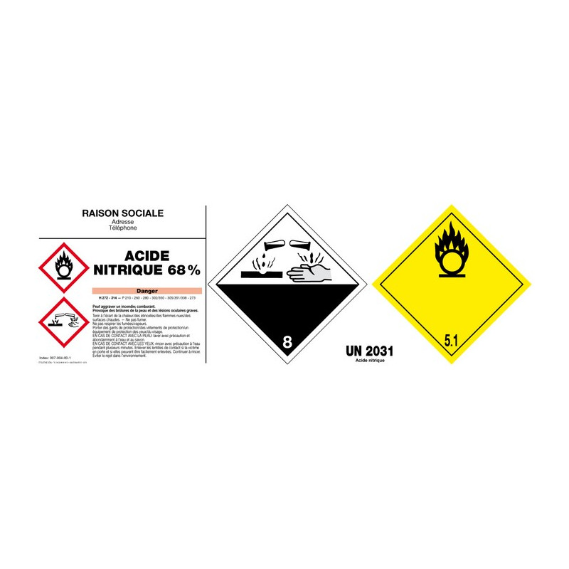 hazardous materials labeling