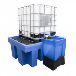 Large Polyethylene IBC Spill Containment Tray