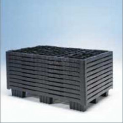 800x1200 Plastic Pallet for 2 Drums