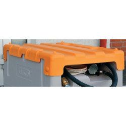 Cover for 125- and 200l mobile fuel stations
