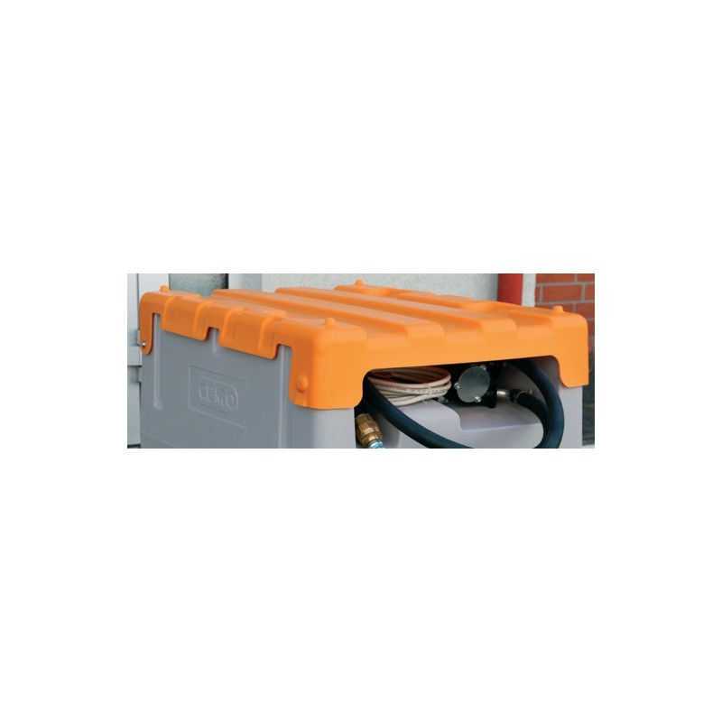 Cover for 125- and 200l mobile fuel stations
