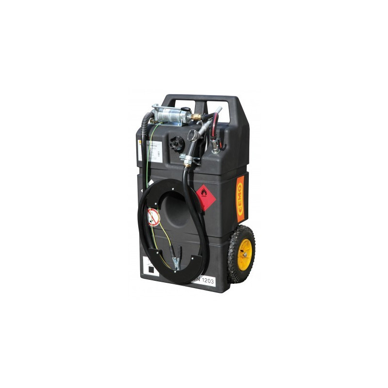 Caddie ravitailleur essence 53 litres Poléthylène Caddie ravitailleur essence 53 litres Poléthylène