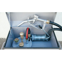 90-liter ADR gasoline and fuel blend refueling station