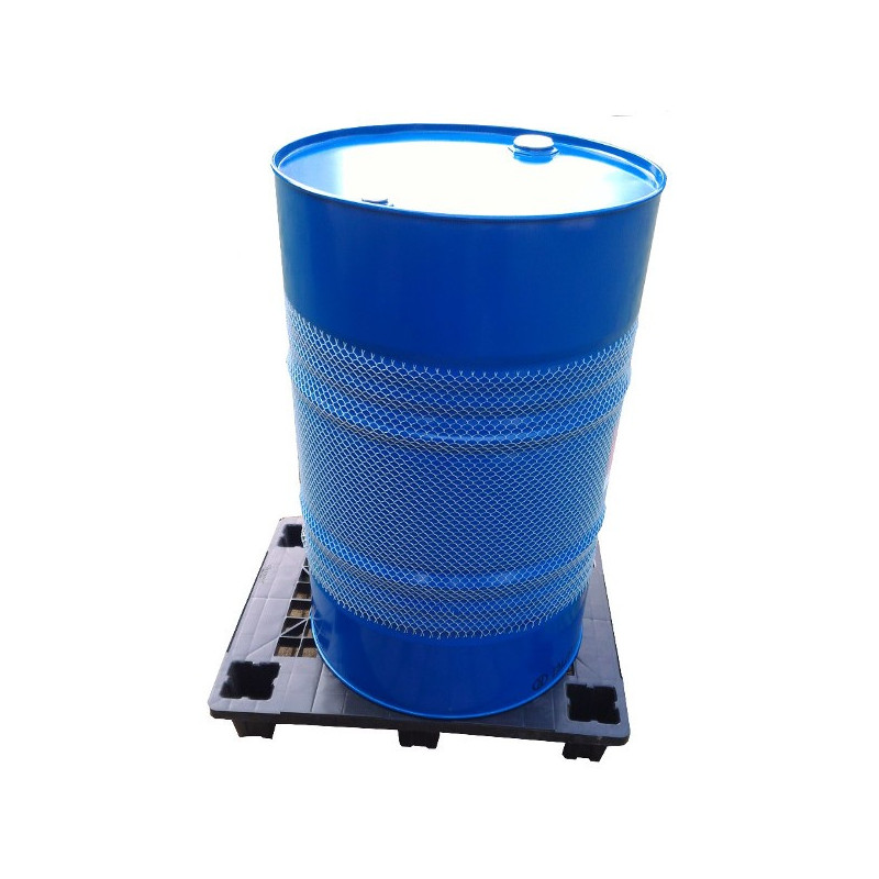 Plastic mesh scratch-resistant drum protector