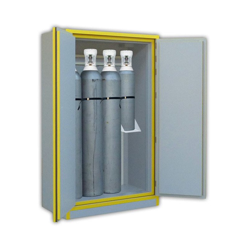 ARMOIRE EN ACIER POUR 2 BOUTEILLES GAZ 11KG