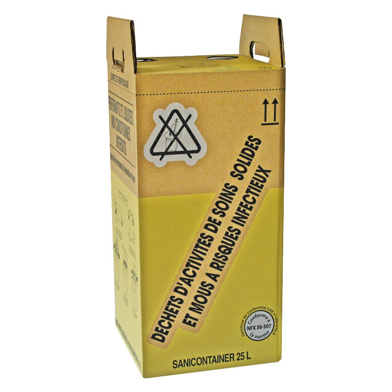 CARTON DASRI 25L DECHETS MOUS CARTON DASRI 25L DECHETS MOUS