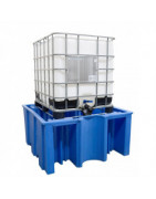 Chemical Spill Containment Tray for Drums, Tanks, and Labs | SD Pack