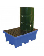 Polyethylene Spill Containment Trays for 200-Liter Drums | SD Pack