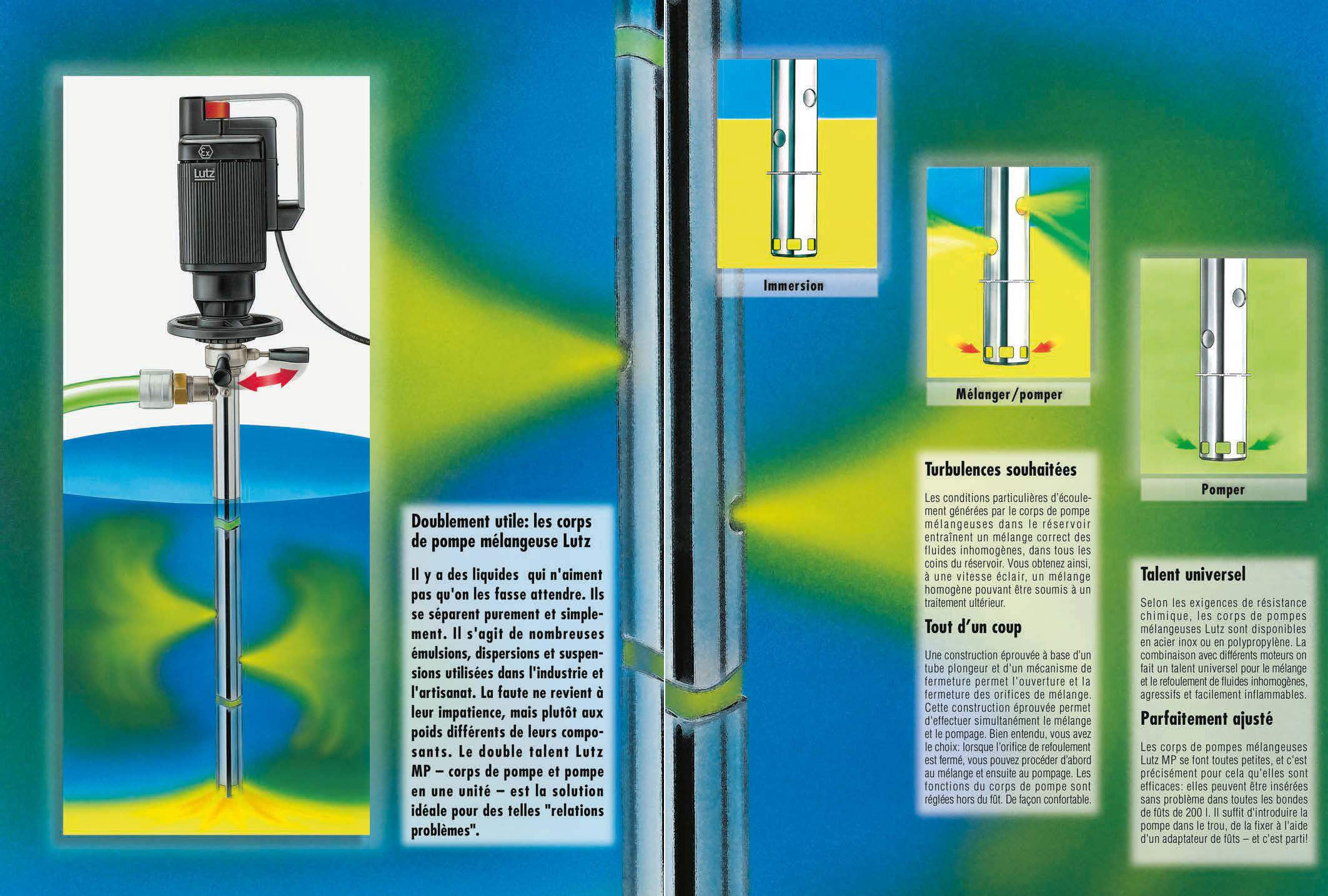 DistribuTech, Pompe Vide-Fûts Pomper/Mélanger