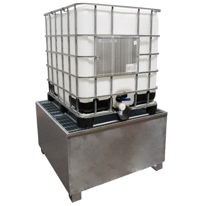SD Pack - Cuve 1000 litres GRV IBC homologué UN ADR palette bois