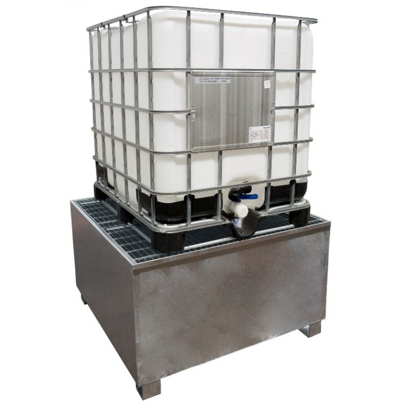 Cuve 1000l IBC - GRV ATEX antistatique